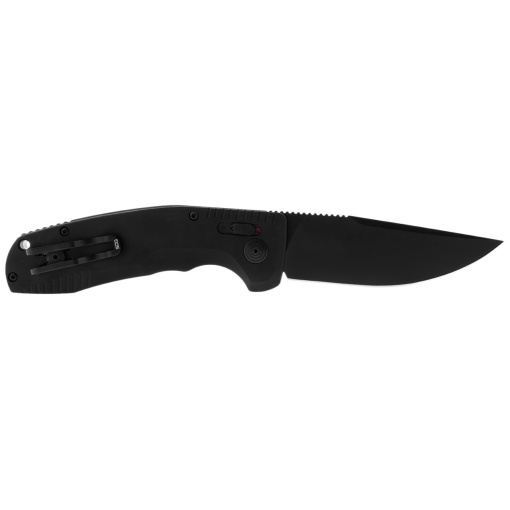 Briceag automat SOG - TAC AU – BLACK / STRAIGHT EDGE