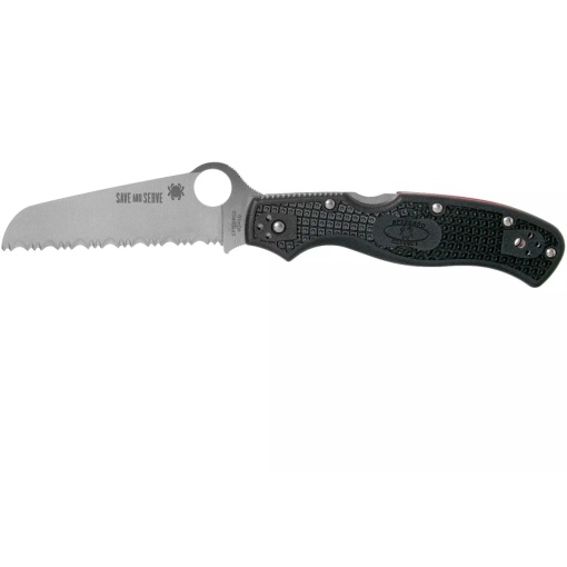 Briceag Rescue™ 3 Lightweight Thin Red Line, Spyderco
