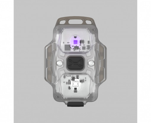 F07001GUV Lanterna breloc Crystal Gri WUV, Armytek