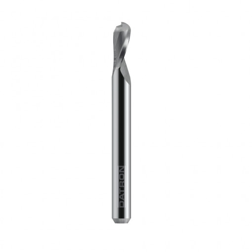 Freza cu varf rotund, Datron 0068171E, o canelura, 1.0x4.0x3.0mm