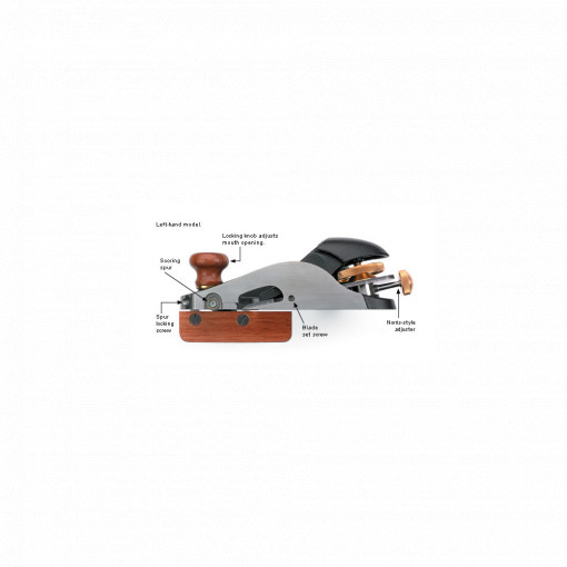 Left-Hand Wood Fence, Skew Block Plane Veritas Tools