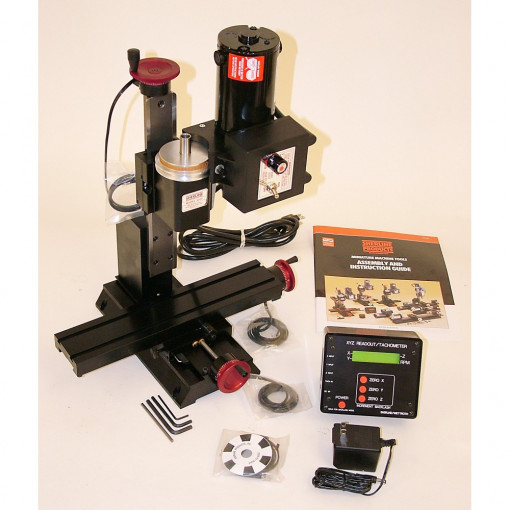 Minifreza de banc SHERLINE 5100 DRO