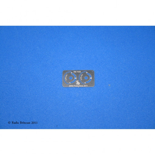 RB-T035 Roti imitatie nituri pentru colturi, pentru Rivet-R MINI