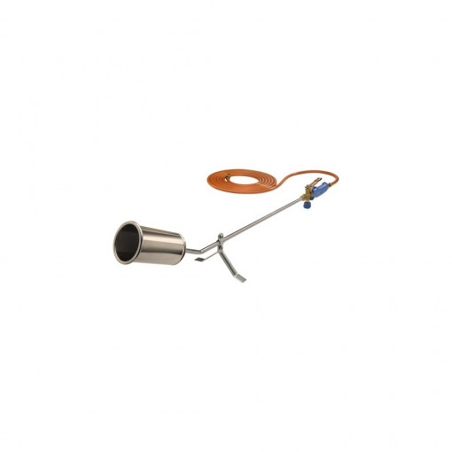 Arzator cu gaz F10 ˜60mm, furtun 5m
