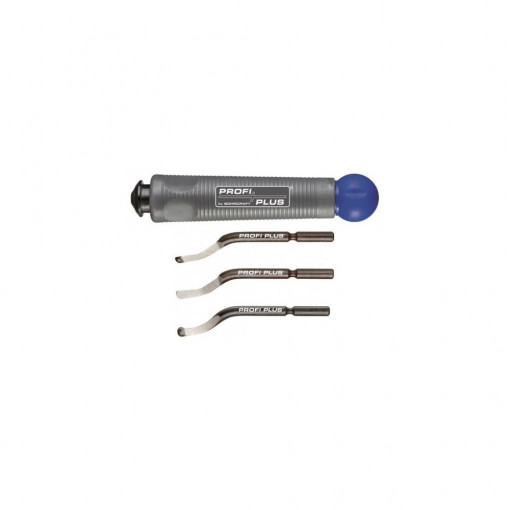 BC-HE3 Debavurator complet cu 3 lame HSS, Unior