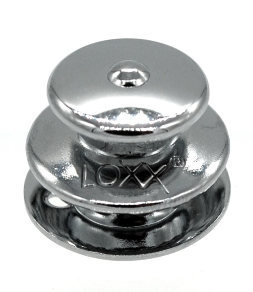 Buton superior XL cromat cu surub lung pentru sisteme de fixare LOXX