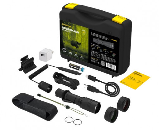 F02005C Armytek Dobermann Extended Set, Armytek