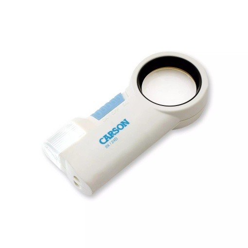 Lupă cu lanternă MagniFlash si LED-uri, putere x9 - Carson