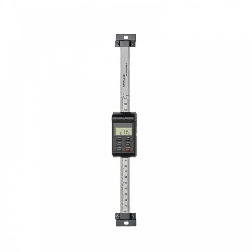 Scală vernier digitală de 200 mm pentru montaj vertical, WABECO