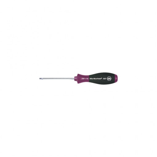 Surubelnită torx T10 Wiha Micro Finish 80 mm, crom-vanadiu
