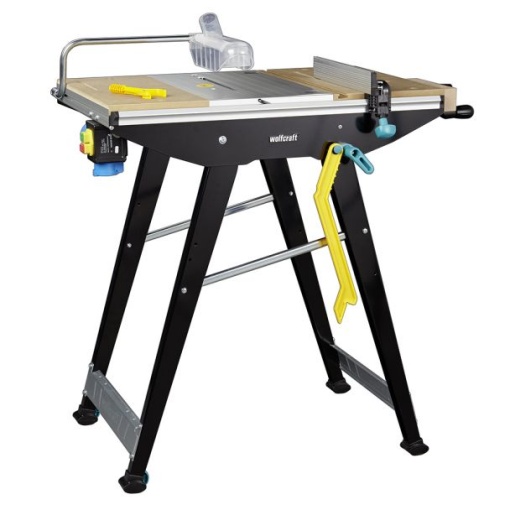 Banc de lucru 4 in 1 Wolfcraft Master cut 1500 6906000, sarcina maxima 200 kg