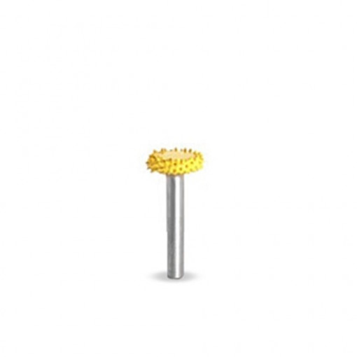 Biax sculptura lemn SABURR - Cap 3/8" forma disc fin