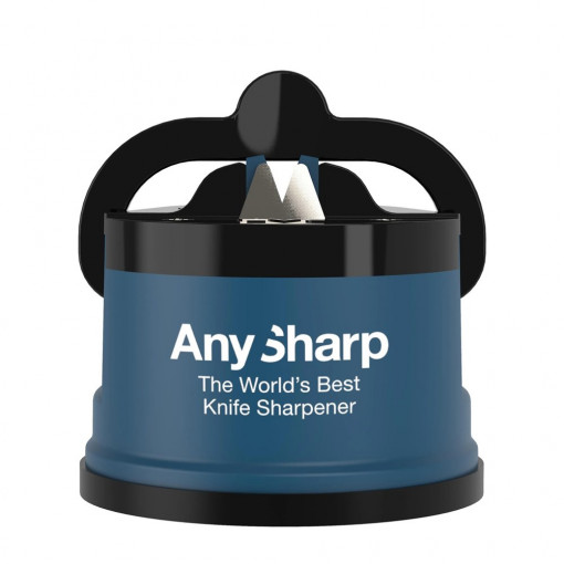 Dispozitiv de ascutit cutite ANYSHARP cu carcasa plastic, Blue