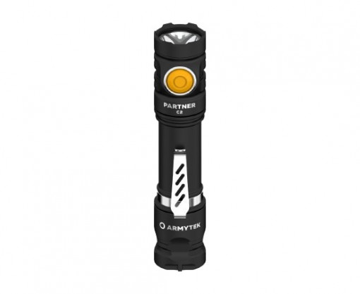 F07802C Lanterna Partner C2 Magnet USB White, Armytek