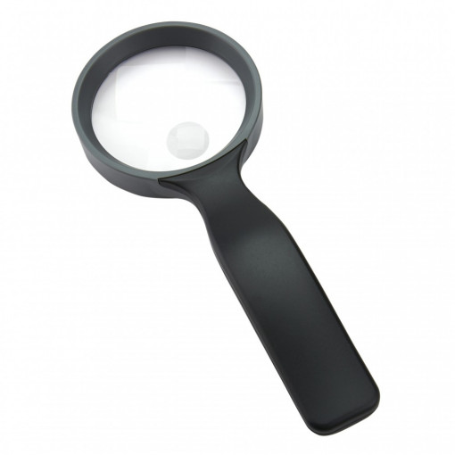 Lupa de mana Seria Rimmed putere 2.5x/5x cu lentile acrilice, CARSON