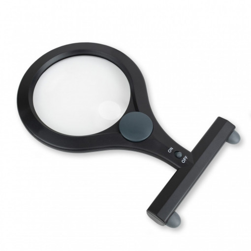 Lupa hands-free LumiCraft, putere 2x/4x cu leduri CARSON