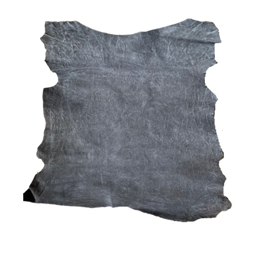 Piele captuseala velur, gri 0.6 - 0.8 mm