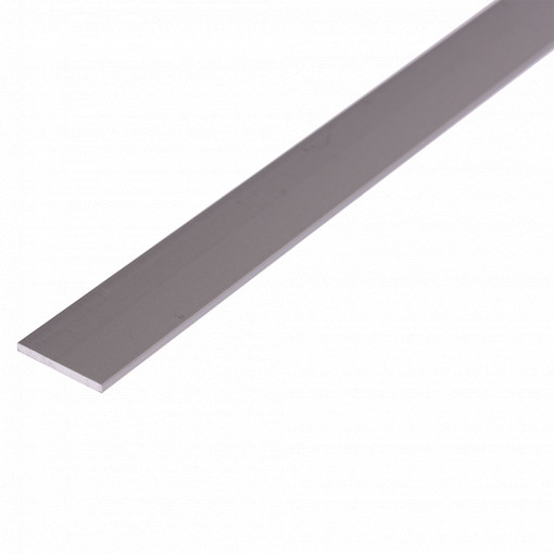 Platbanda Aluminiu Eloxat Autoadeziv 30x2mm, 1M