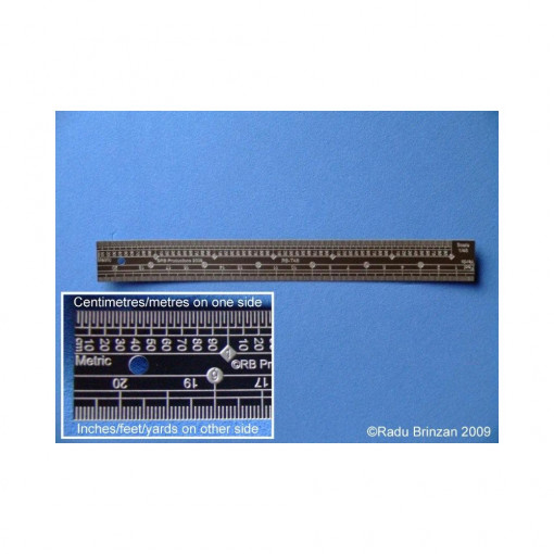 RB-T48 Rigla masurare la scara de 1/48, modelism/hobby