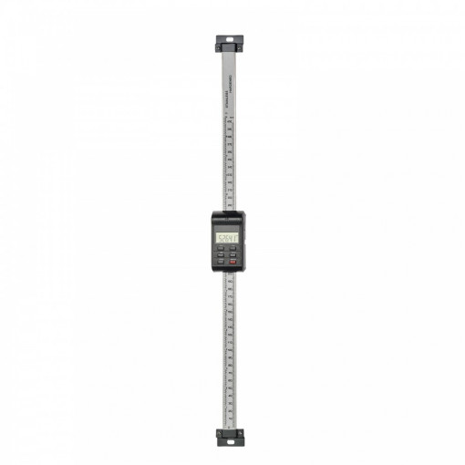 Scală vernier digitală de 400 mm pentru montaj vertical, WABECO