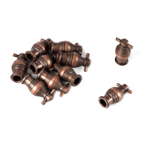 Set 2 bombarde/mortiere pentru navomodele, 18mm, Amati