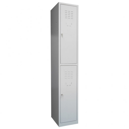 Vestiar metalic cusetat 1x2 cusete "MAXI",312x450x1800 mm