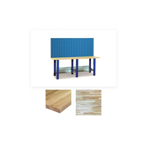 2000-19 Banc de lucru 2000 mm cu blat din lemn de fag multistrat