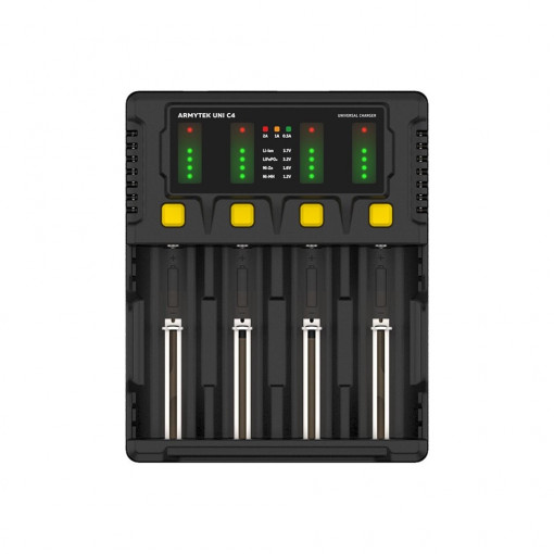 A04501C Incarcator baterii Uni C4 Plug type C, Armytek