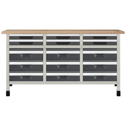 Banc de lucru 1610x650x860 mm, Nr. 1, Wolfcraft