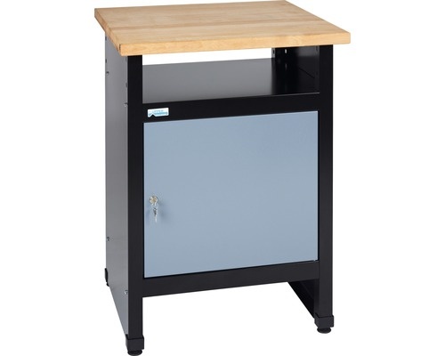 Banc de lucru 600mm, cu 1 usa, grosime blat de lemn 3cm