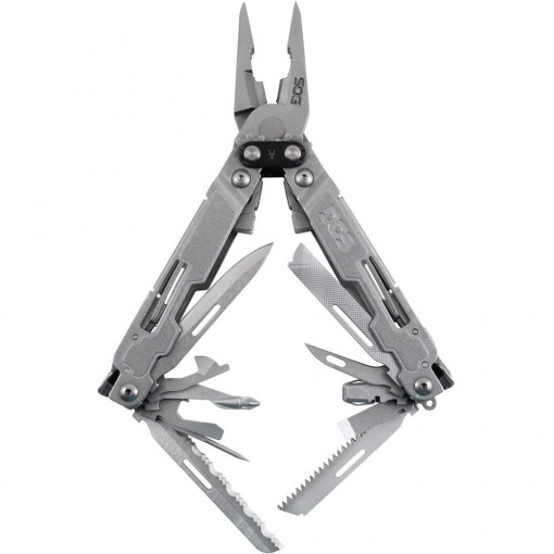 Briceag Multifunctional POWERACCESS cu 18 scule, SOG