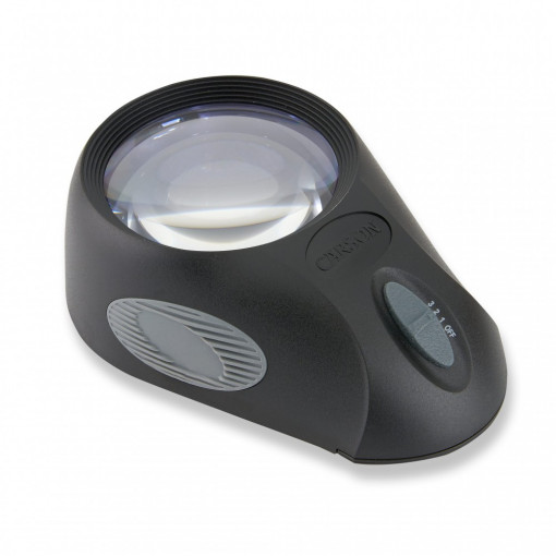 Lupa de focalizare LumiLoupe, putere 5x cu LED CARSON