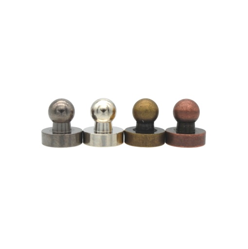 Set 4 parti inferioare pentru textile/piele, sisteme de fixare LOXX , diverse finisaje