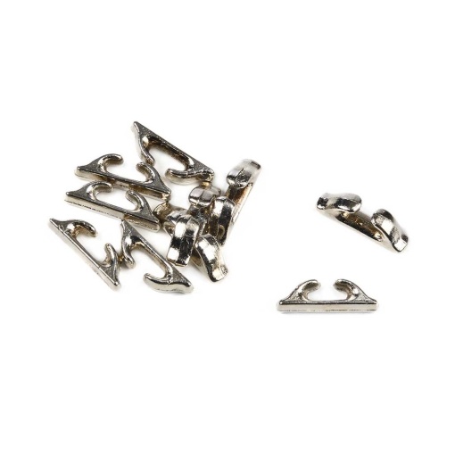 Set 5 tacheti cromati pentru navomodele, 12mm, Amati