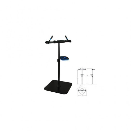 Stand de repararea bicicletelor cu doua falci cu arc, Unior