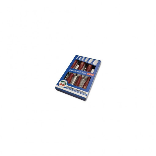 1113 SB Set 6 dalti drepte TWO CHERRIES