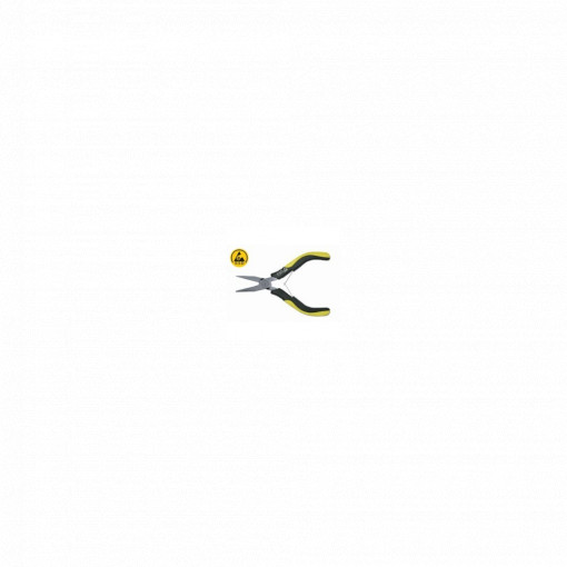 64731 Cleste cu varfuri drepte ESD, cu maner bimaterial