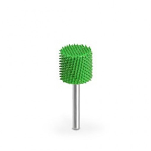 Biax sculptura lemn SABURR - Cap 1/2" cilindric aspru