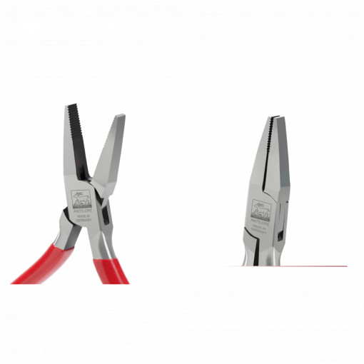 Cleste cu varf plat fara arc cu taiere 130mm, pentru bijutieri, ANTILOPE, Niqua