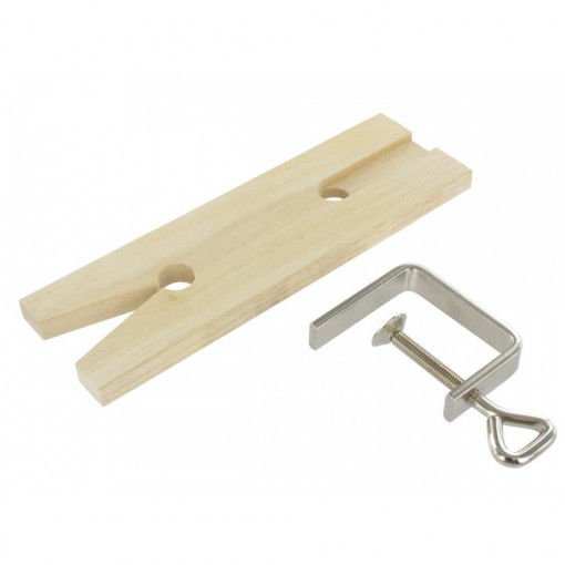 HOB 2077 Placa traforare din lemn cu menghina