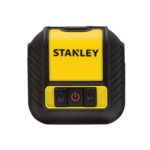 Stanley STHT77498-1, nivela laser cubix cu linie in cruce, lumina rosie, auto-nivelare, prindere cu clema, QuickLink, raza actiune 12m, include 2 baterii AA, clema si husa