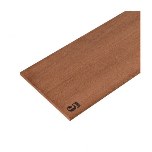 2345/05 Foaie de lemn de mahon pentru modelism, 5x100x1000mm