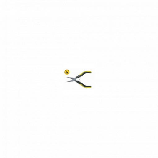 64732 Cleste cu varfuri rotunde ESD, cu maner bimaterial