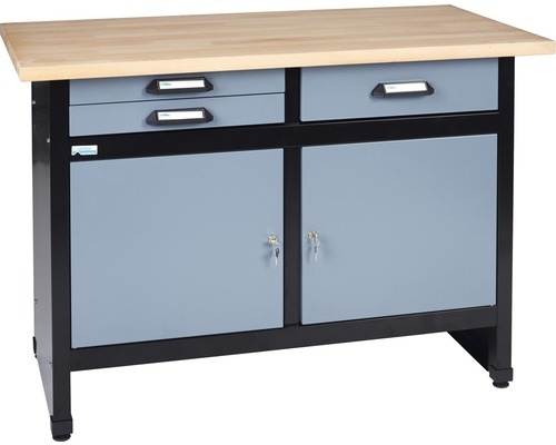 Banc de lucru 1200mm, cu 2 usi si 3 sertare