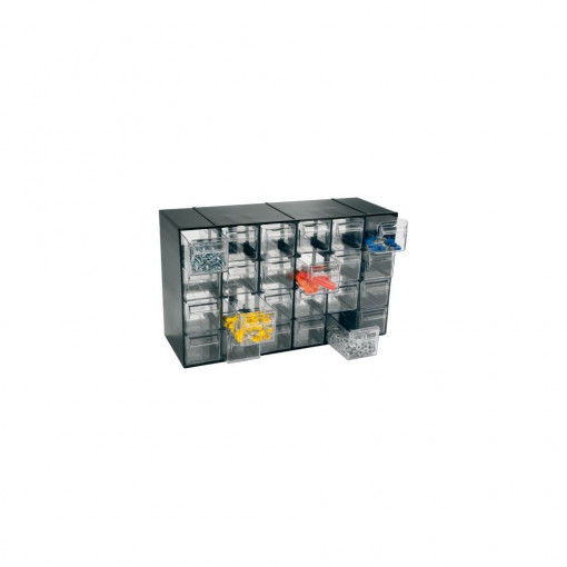 Hobby-24 Modul cutii /sertare transparente 228x142x377 mm