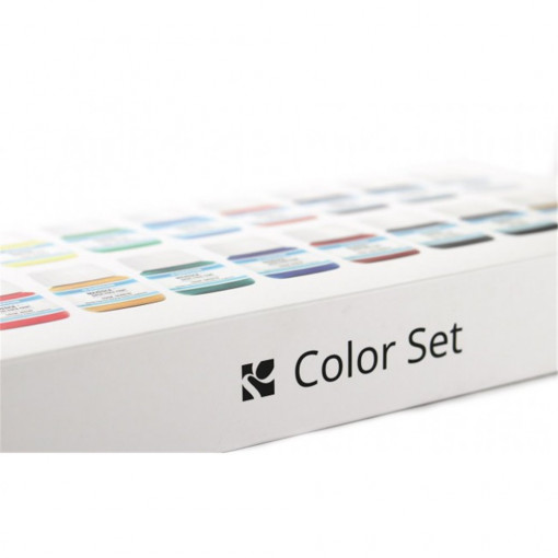 Kit vopsele cant piele 18 culori de 30ml BASIC COLOR SET GIARDINI