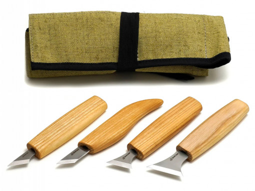 S05 Set de sculptura geometrica in lemn, BeaverCraft