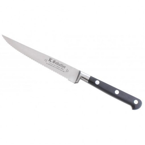 1110ST13DPOA Cutit de friptura zimtat, lungime 13cm, Sabatier Authentique