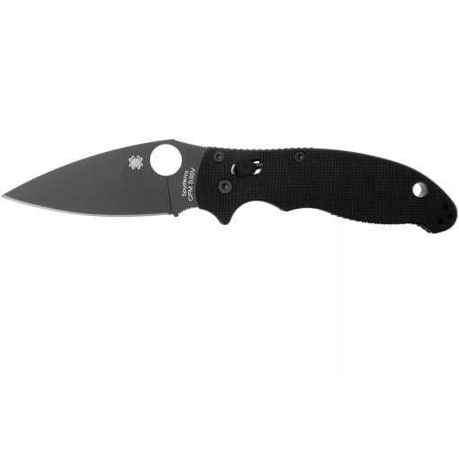 Briceag Manix™ 2 G-10 negru / lama neagra, Spyderco