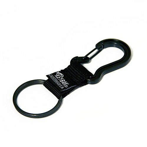 Carabina cromata cu inel pentru chei, Key-Bak